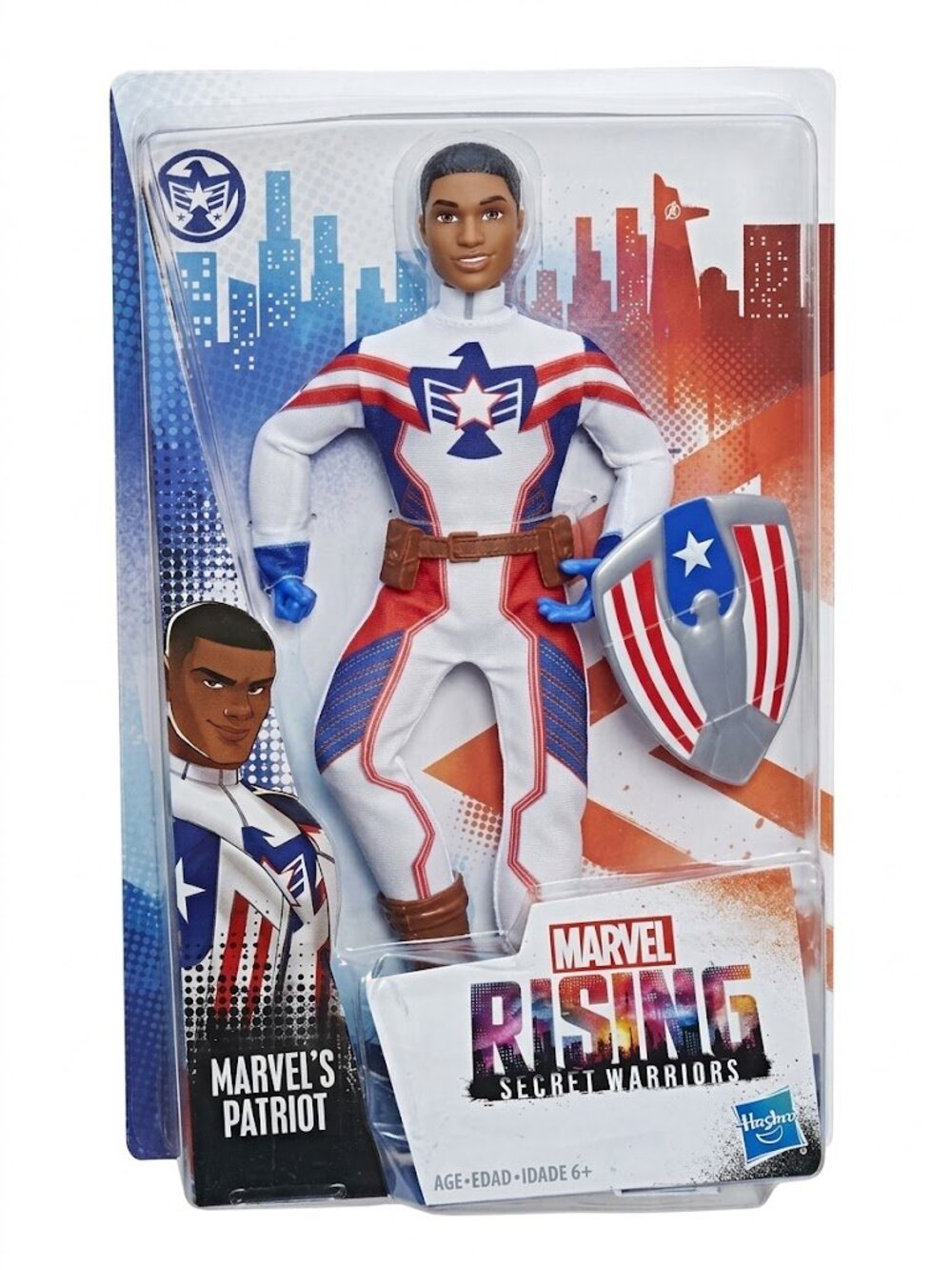 Marvel Rising Secret Warriors Patriot 11 Doll Hasbro 2018 New